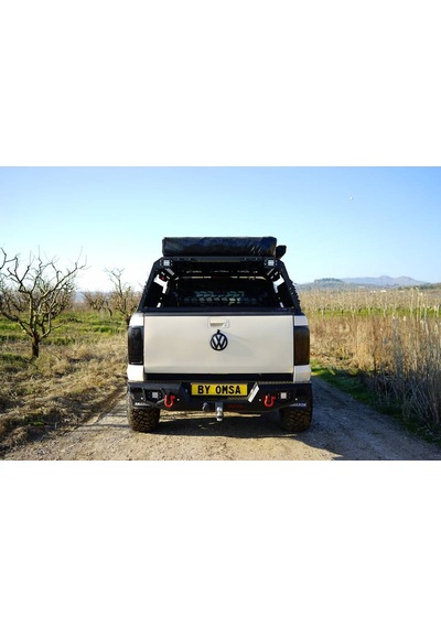 Toyota Hilux Dakar V2 Çelik Arka Tampon Sensörsüz 2006-2015 Arası