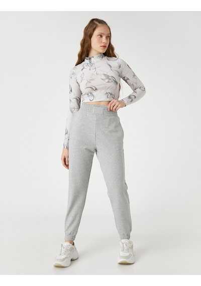 Koton Jogger Eşofman Altı Cep Detaylı Ekstra Yüksek Bel Gri Melanj 3sal40018ık 3SAL40018IKGRM Gri Melanj Koton Jogger Eşofman Altı Cep Detaylı Ekstra Yüksek Bel Gri Melanj 3sal40018ık 3SAL40018IKGRM Gri Melanj