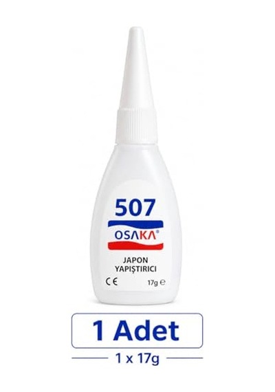 Osaka 507 Japon Yapıştırıcı, Siyanoakrilat, Şeffaf, Sıvı, Hızlı Kuruyan, Plastik, Metal, Ahşap, Seramik Ve De Genel