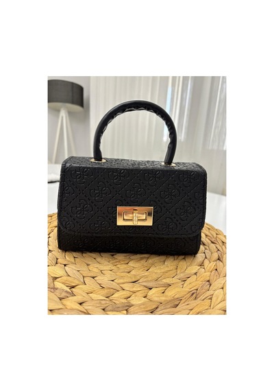 Store Kadın Mini Şık Ve Casual El Ve Omuz Çantası Siyahdokulu