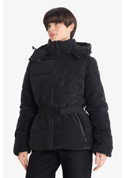 Defacto Regular Fit Kapüşonlu Mont F9915ax25wnbk27 Siyah-bk27