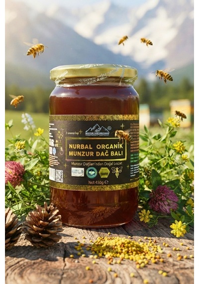 Nurbal Organik Munzur Dağ Balı 1 KG