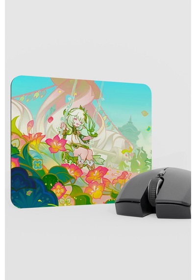 Nahida Genshin Impact Anime Gacha V3 - 22x18 Gaming Mouse Pad Fare Altlığı