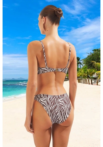 Ersefa Tasarım Bikini Takımı Uv Korumalı Ergonomik Kesim Hızlı Kuruyan E Çok Renkli