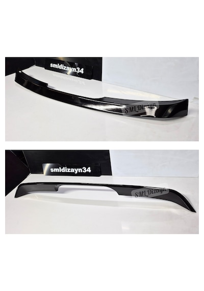 Volkswagen Polo Mk6 R-line / Gtı Style Tavan Spoiler - Abs Plastik 2018-2021 Parlak Siyah