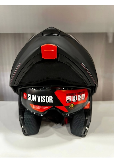 Kask Mt Genesis Sv A2 Çene Açılır Motosiklet Kaskı Mat Siyah