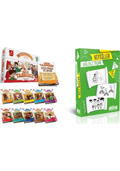 3.VE 4.SINIFLAR İÇİN MODEL YAYINLARI BİZİM TARİHİMİZ 10'LU HİKAYE + KEYGİLLER