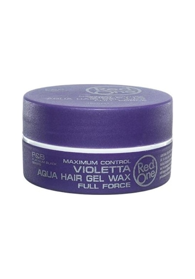 Red One Aqua Hair Gel Maximum Control Wax Mor 150 ML