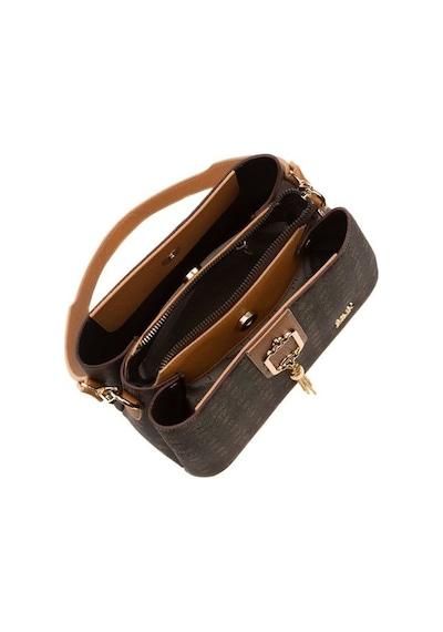 Bilik Deri Monogram Kahve/camel Kadın El Çantası Riv 232-mn 001