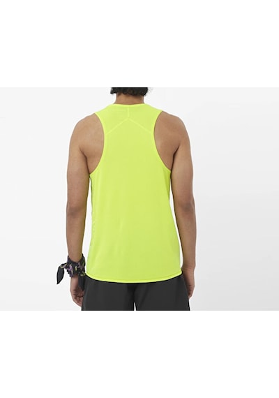 Salomon Sense Aero Graphıc Erkek Koşu Tişörtü Lc2758000 Sarı
