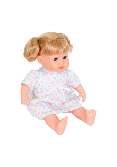 Sesli Ve Işıklı Beni İyileştir Bebeği 36 Cm Mavi