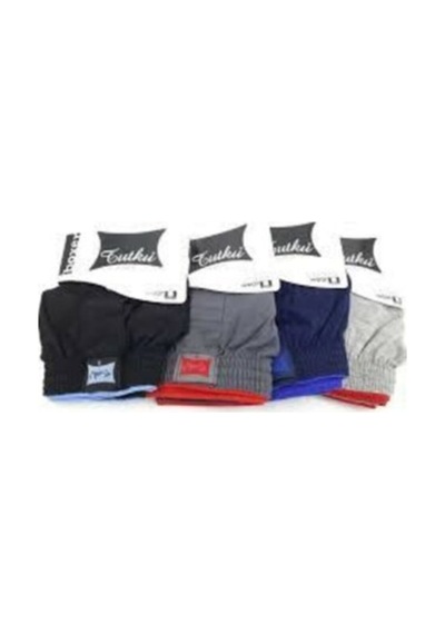 Erkek Rahat Kesim Boxer Havlu Bel Baksır Penye 6 Adet KARIŞIK