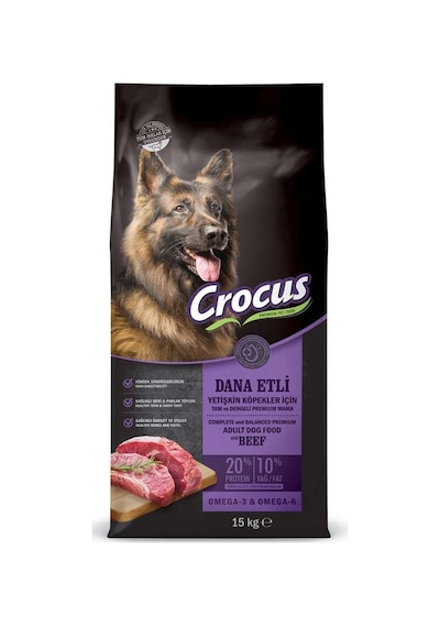 Crocus Dana Etli Yetişkin Köpek Maması 15 Kg