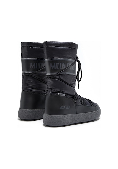 Bot Kar Kadın 24500700-001 Moon Boot Ltrack High Nylon Wp Black Siyah