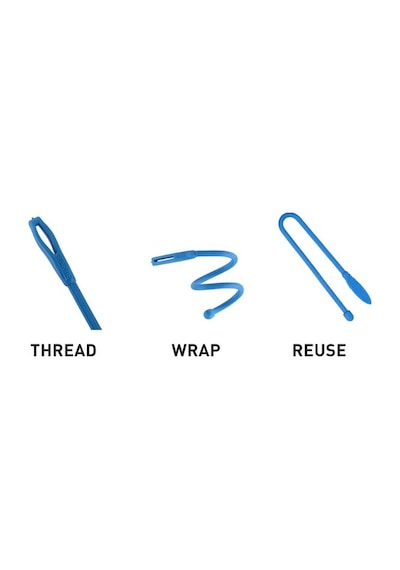 Nite Ize Gear Tie Cordable- Yuvalı Kablo Düzenleyici 4Lü Paket