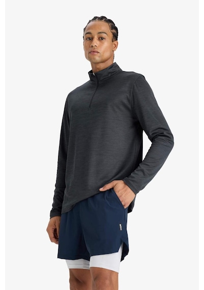 Defacto Defactofit Slim Fit Dar Kesim Sporcu Kısa Paça Şort E9365ax25aunv253 Lacivert