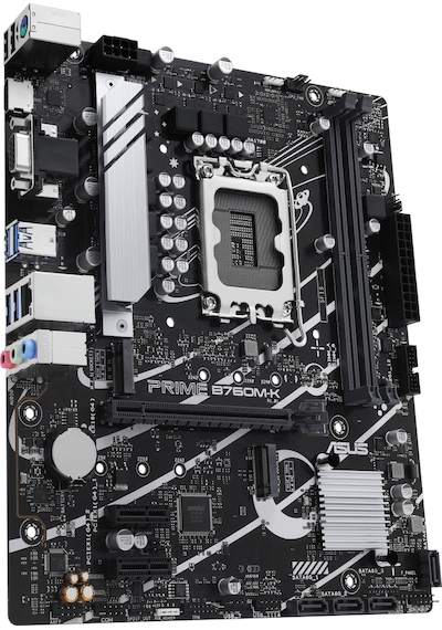 Asus Prime B760M-K Intel B760 8000 MHz (OC) DDR5 Soket 1700 mATX Anakart