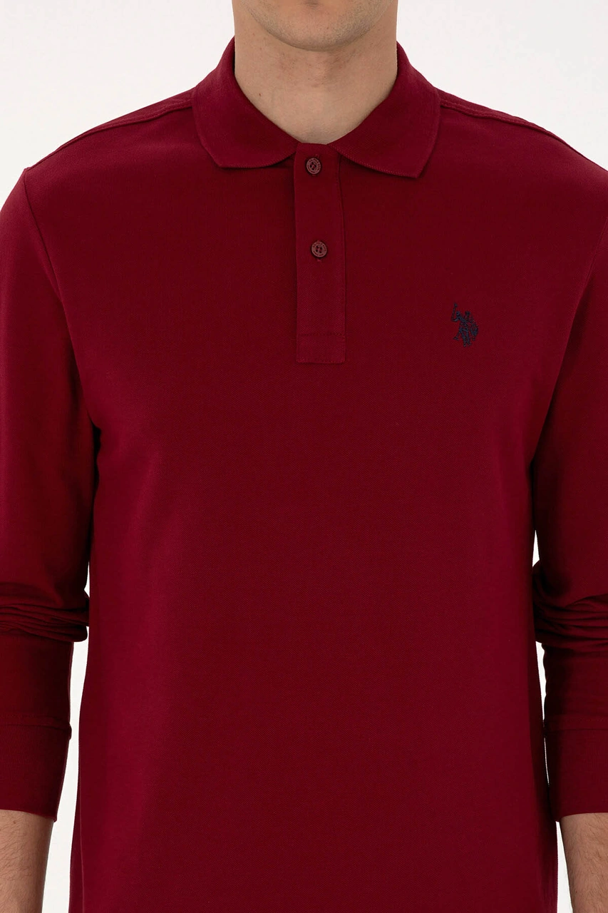 U.s. Polo Assn. Gtp01sk025 Bordo Erkek Sweatshirt 2225784 Bordo