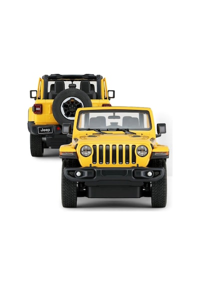 1:14 Uzaktan Kumandalı Araba Jeep Wrangler Rubicon Man Kapı Açıla Sarı