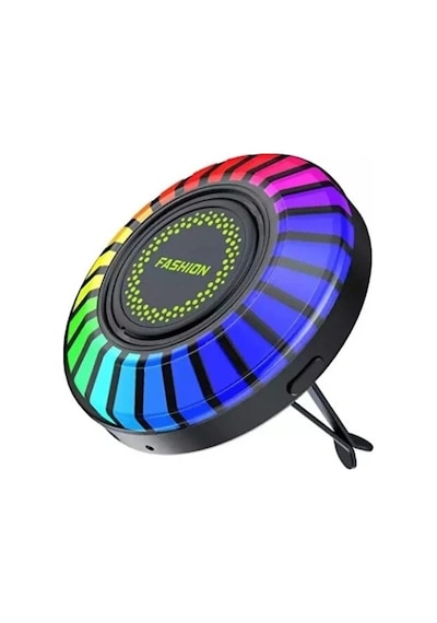 Otokoku Bluetooth Uygulama Kontrollü Havalandırma Araç İçi Koku Hazneli Rgb Sese Duyarlı Led Işık
