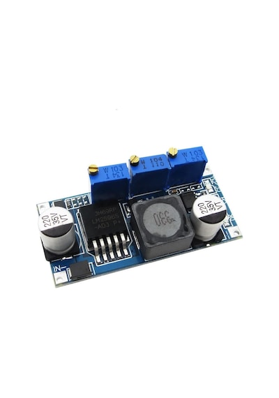 Lm2596 Acav Güç Kaynağı Pil Şarj Modülü Voltaj Düşürür Ayarlanabilir Akım Ve Voltaj Dc Dc Çev