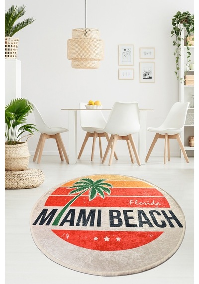 Mıamı Beach Dekoratıf Djt Çap 100 Cm
