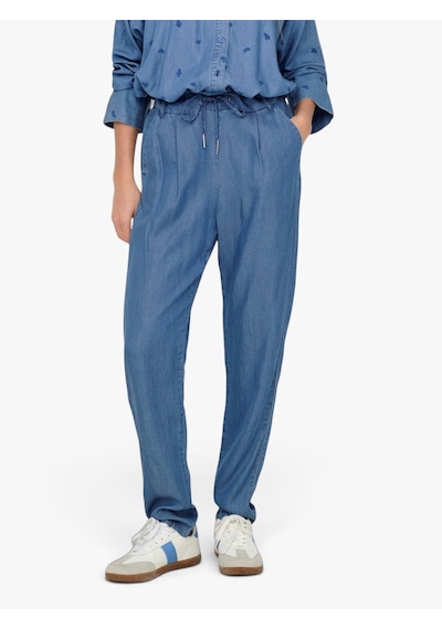 Only Onlpoptrash Charıs Lıfe Pant Cc Wvn Kadın Mavi Pantolon - O15342874