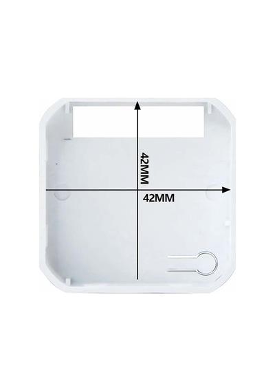 Plastik Elektronik Proje Kutusu 45x50x20mm Beyaz Elektronik Devre Prototip Wifi Iot Ble Akıllı Ev