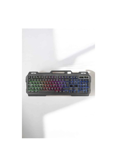 Oyuncu Klavyesi Q Klavye Rgb Işıklı Mouse Hediyeli Diğer