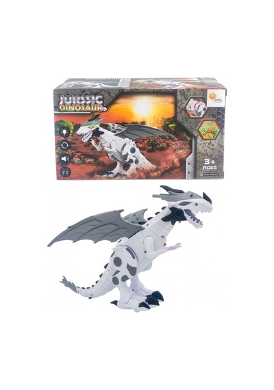 Işıklı Sesli Yürüyen Robot Dinozor Kanatlı Ejderha Oyuncak 33 Cm