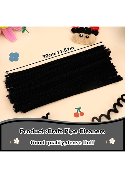 25'li Kahverengi Şönil, Eğitici Şönil Seti, Tüylü Tel, 30 Cm, Peluş Tel