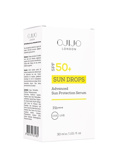 Ojijo London Sun Drops Güneş Koruyucu Serum SPF50+ 30 ML