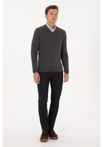 U.s. Polo Assn. Erkek Antrasit Melanj Kazak /triko 50313668-vr081 Antrasıt Melanj