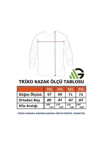 Mocgrande Erkek Büyük Beden Sıfır Yaka Çift Renk Triko Kazak 23751 Bordo-Bordo