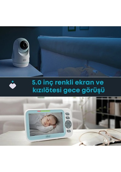 Chicco Evolution Akıllı Bebek Telsizi Kamera Özellikli