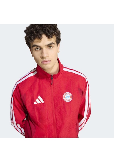 Adidas Kv6732 Fcb H Anth Fc Bayern Muenchen İç Saha Anthem Ceket Kırmızı