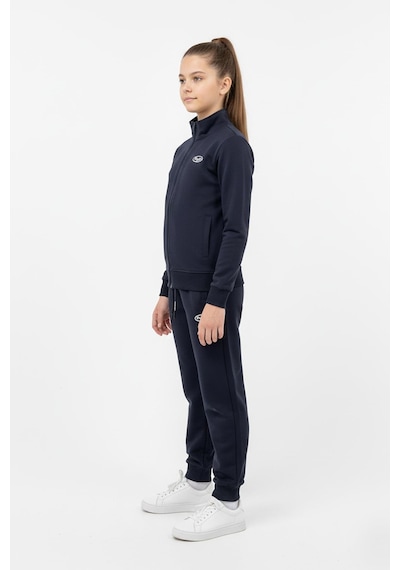 Fermuarlı Cepli Çocuk Unisex Eşofman Takımı-90927 Lacivert