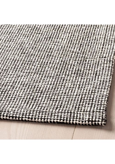 Ikea Tıphede Halı 155 X 220 Cm Beyaz - Gri Beyaz-gri