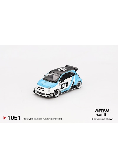 Mini Gt 1/64 1051 Abarth 595 Lb-works X Abas Works Iztk