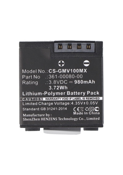 Garmin Virb xe Pil 010-12256-01 361-00080-00 Gmicp902624 İçin Uygun Pil