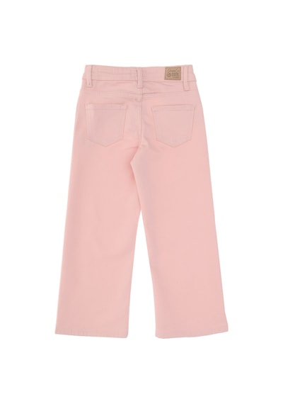 U.S. Polo Assn. Kız Çocuk Açık Pembe Loose Fit Jean Pantolon 50304247-VR078
