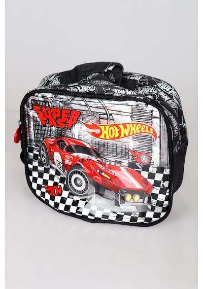 Dekomus İle Yeni Sezon Lisanslı Hot Wheels Beslenme Çantası, 2 Katlı Beslenme Kabı Ve 500 Ml Matara Seti Diğer