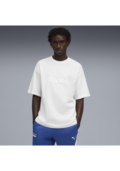 Puma 632715-05 Porsche Ess Tee Tişört Erkek T-shirt Beyaz