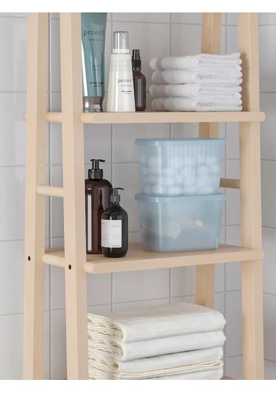 Ikea Rykta Kapağı İle Konteyner 182450775 Gri