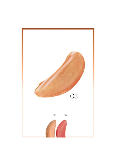 Note Cosmetique Drop Highlighter Işıltılı Likit Aydınlatıcı - 03 Candlelight