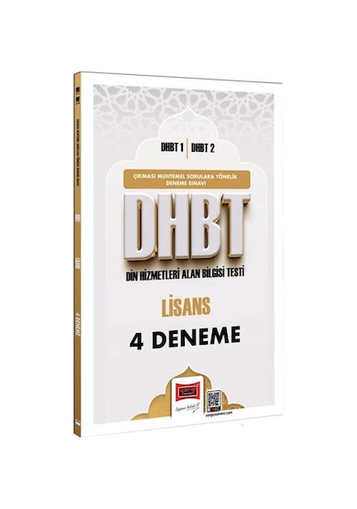 Yargı Yayınları Dhbt 1-dhbt 2 Lisans 4 Deneme Sınavı