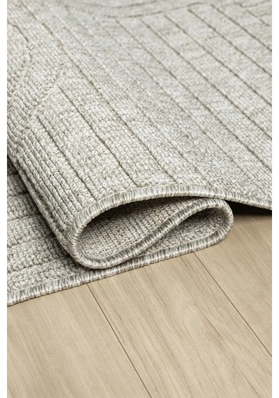Seyran Halı Loopy 623 Gri %50 Polyester - Polipropilen Yolluk