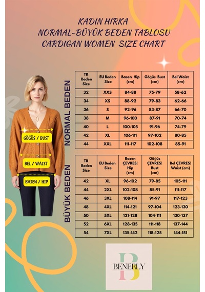 Benerly Kadın V Yaka Düşük Kol Saç Örgü Ve Baklava Desenli Düğmeli Triko Lacivert