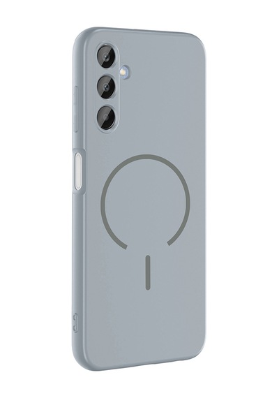 Galaxy Uyumlu A25 Kılıf Magsafe Destekli Kamera Korumalı Yumuşak Silikon Pazarplus Siyah