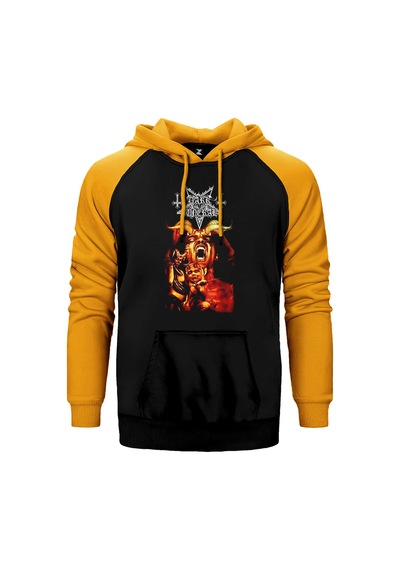 Dark Funeral Attera Totus Sanctus Sarı Renk Reglan Kol Sweatshirt / Hoodie